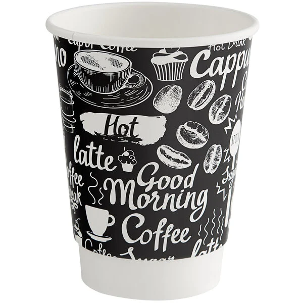 Smooth Double Wall Paper Hot Cups
