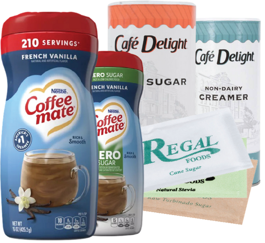 Powdered Sweeteners & Creamers